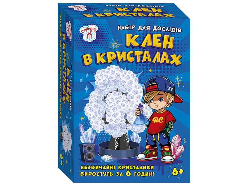 Клен в кристалах. Білий