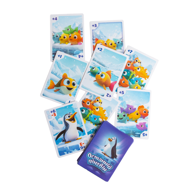Настольная карточная игра «Последний пингвин» - фото Ранок Креатив