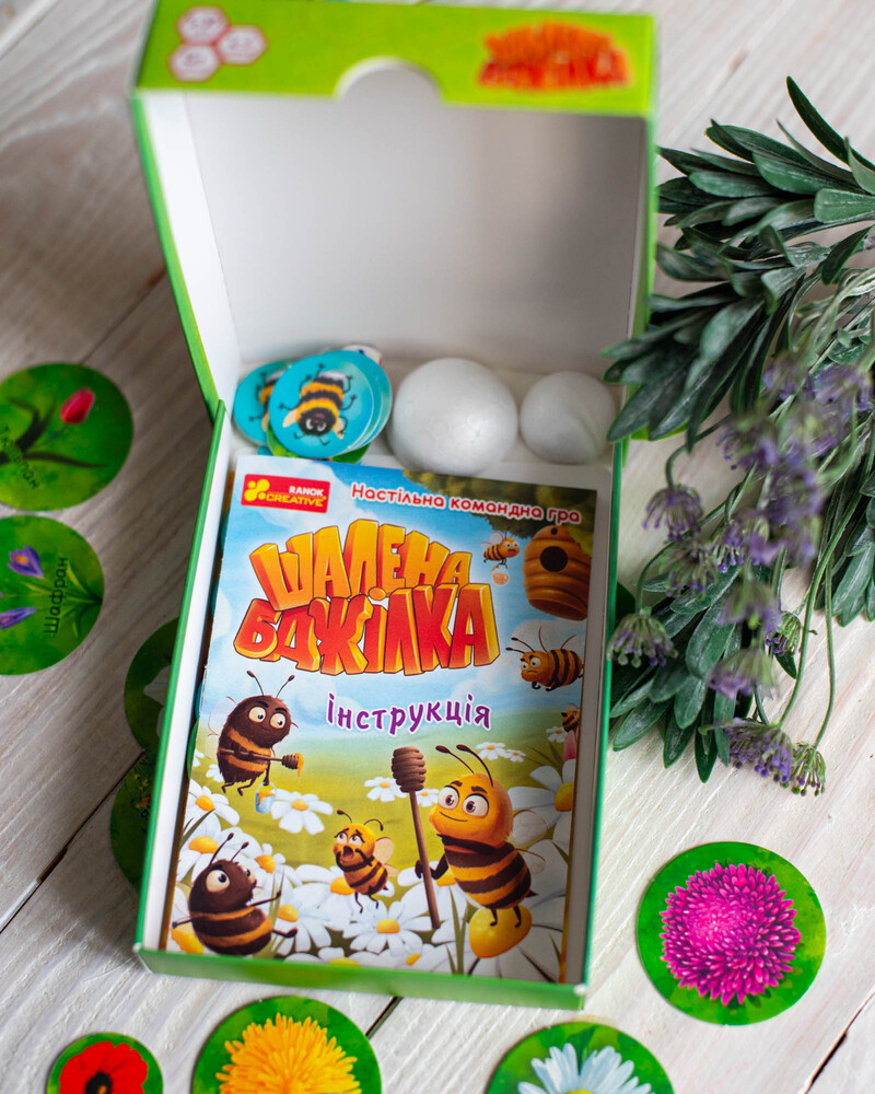 Настольная командная игра «Сумасшедшая пчёлка» - фото Ранок Креатив