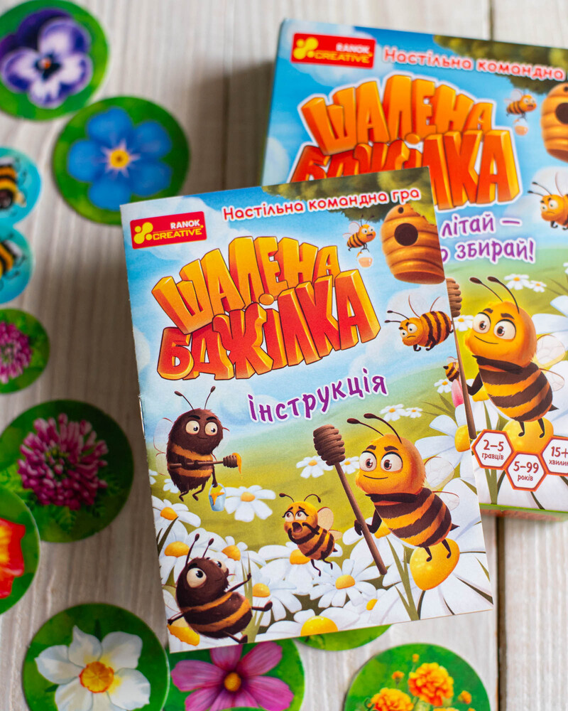 Настольная командная игра «Сумасшедшая пчёлка» - фото Ранок Креатив