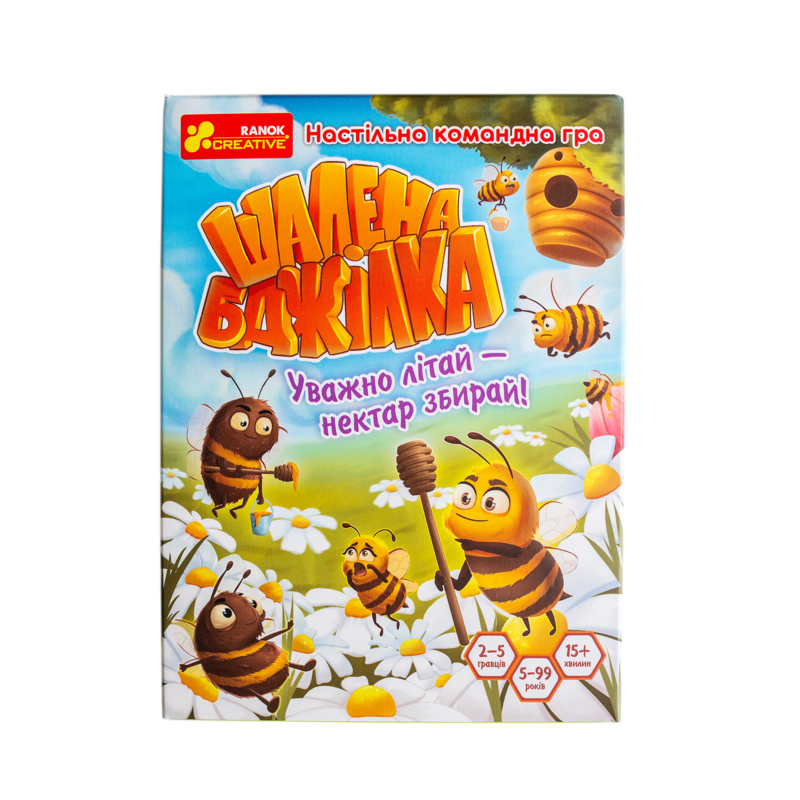 Настольная командная игра «Сумасшедшая пчёлка» - фото Ранок Креатив