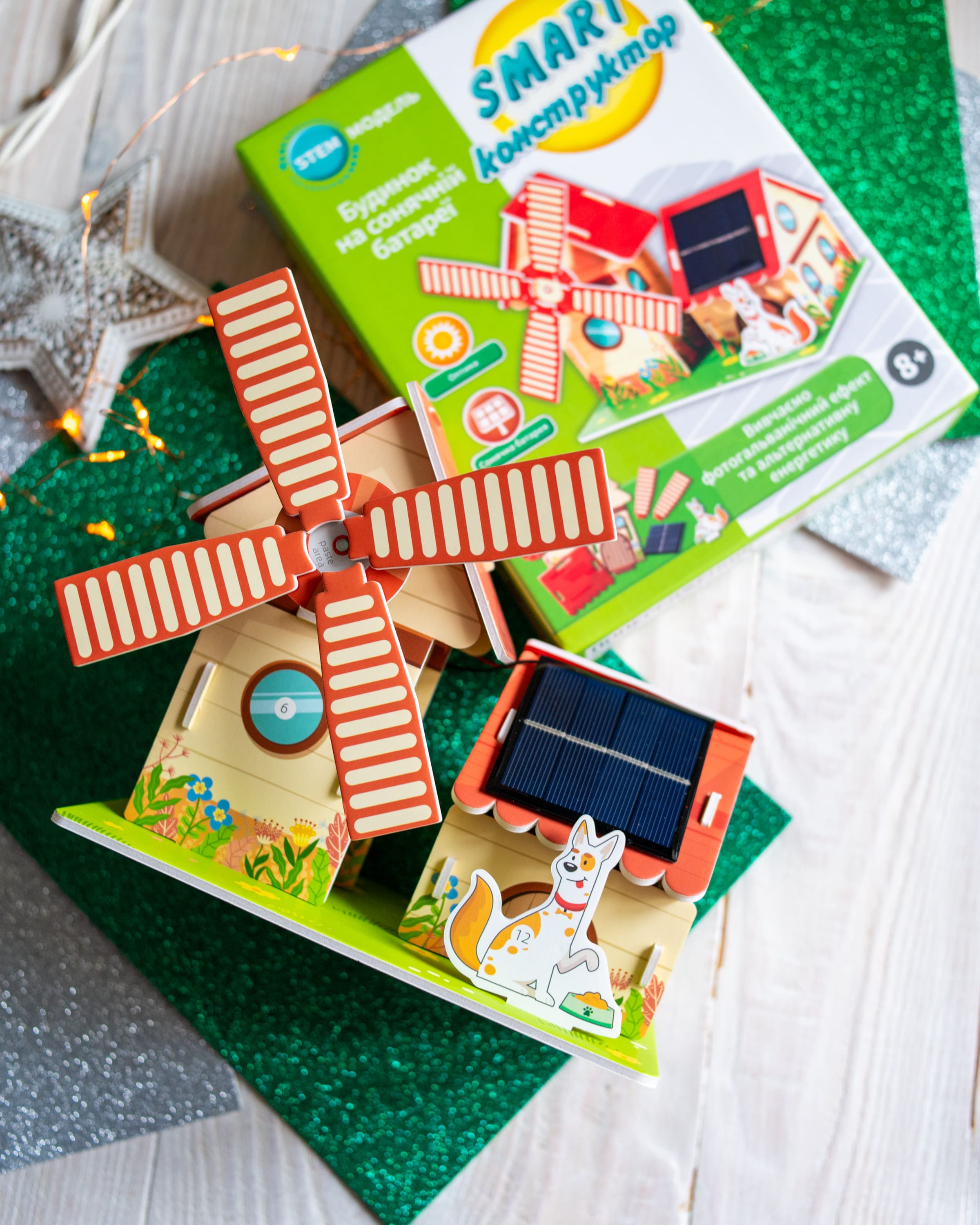 SMART конструктор «Будинок на сонячній батареї» - фото Ранок Креатив