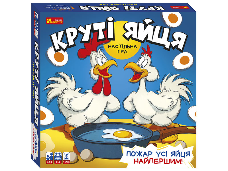Настільна гра «Круті яйця» - фото Ранок Креатив