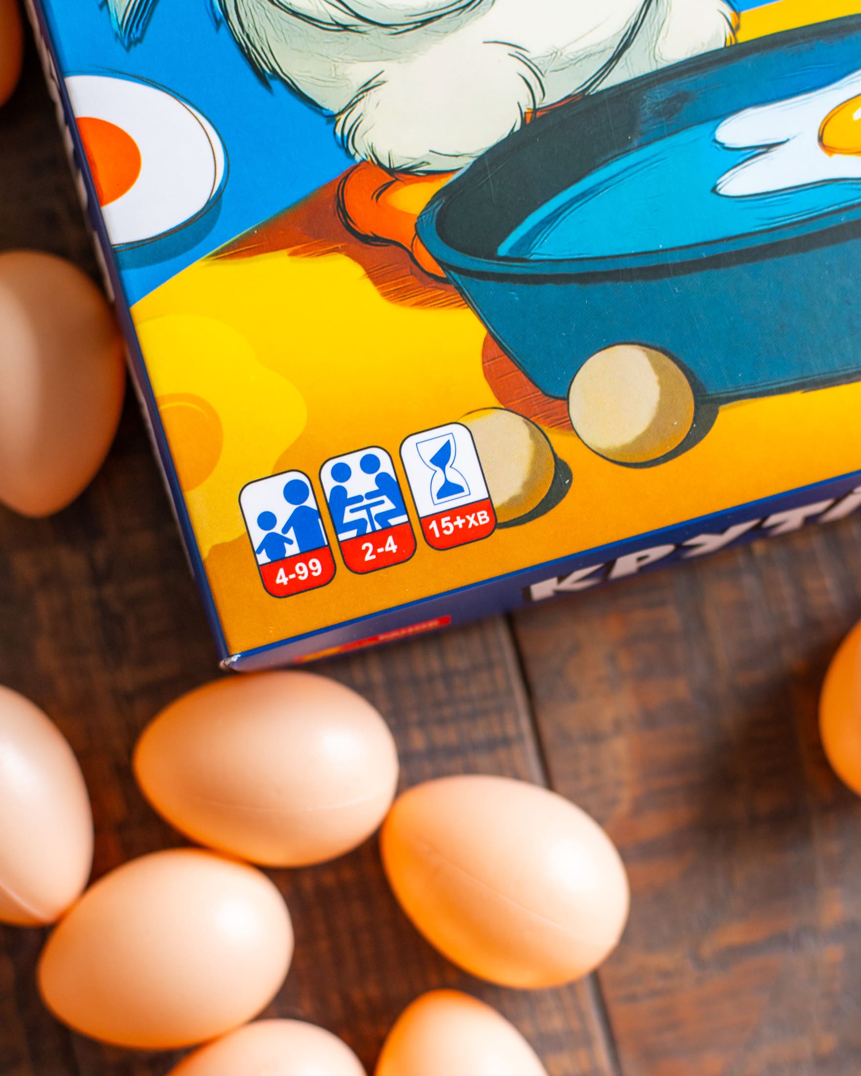 Настільна гра «Круті яйця» - фото Ранок Креатив