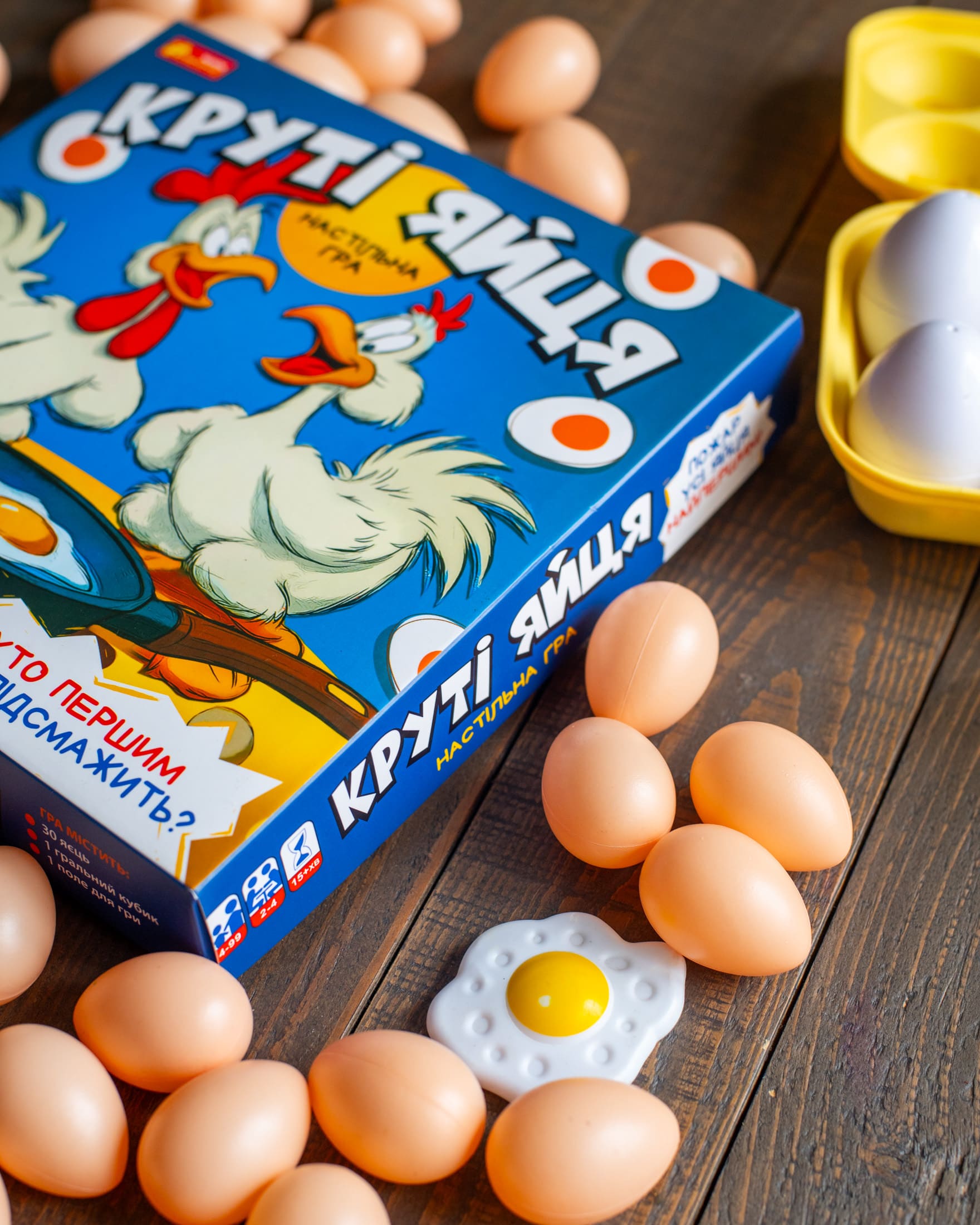 Настільна гра «Круті яйця» - фото Ранок Креатив