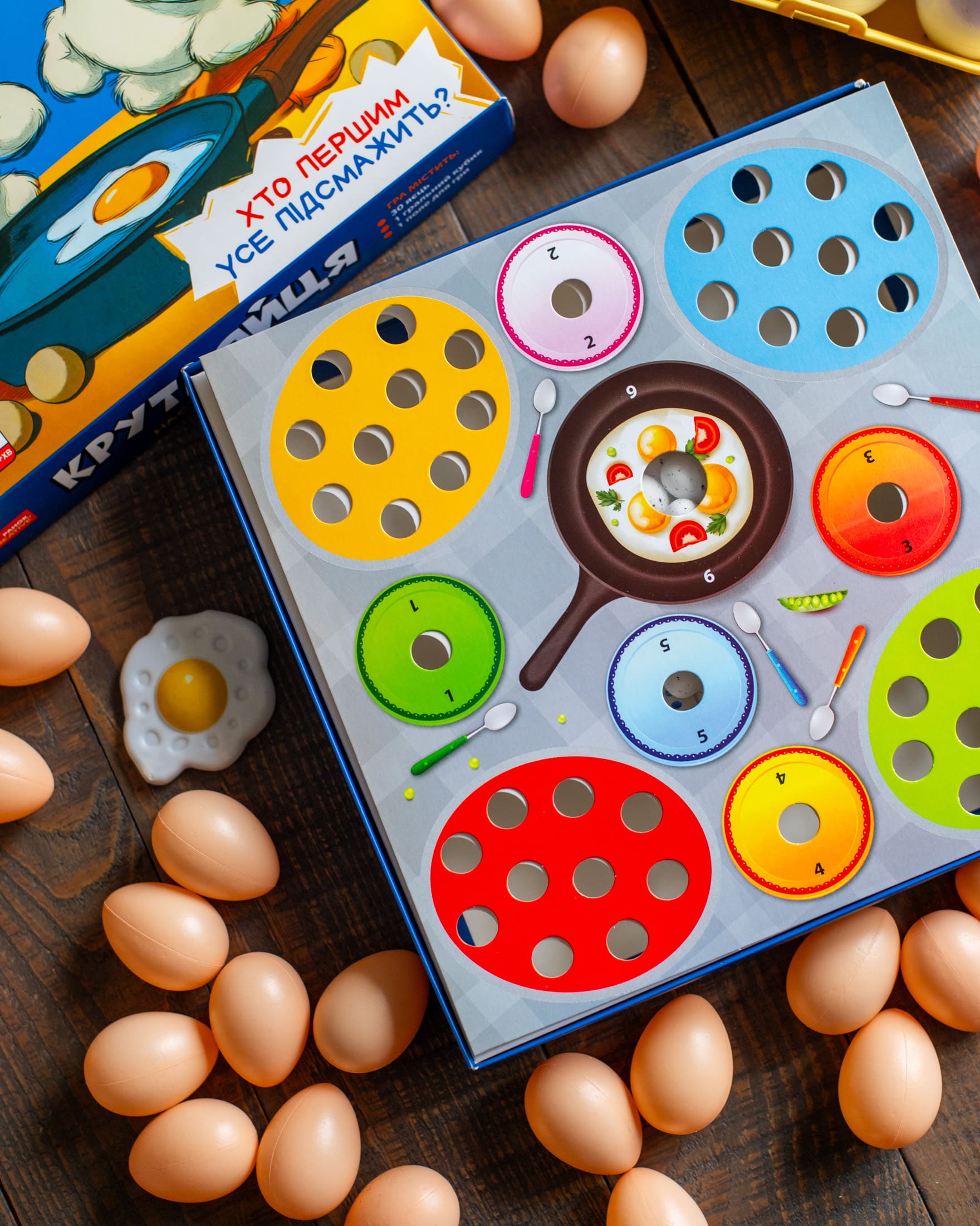 Настільна гра «Круті яйця» - фото Ранок Креатив