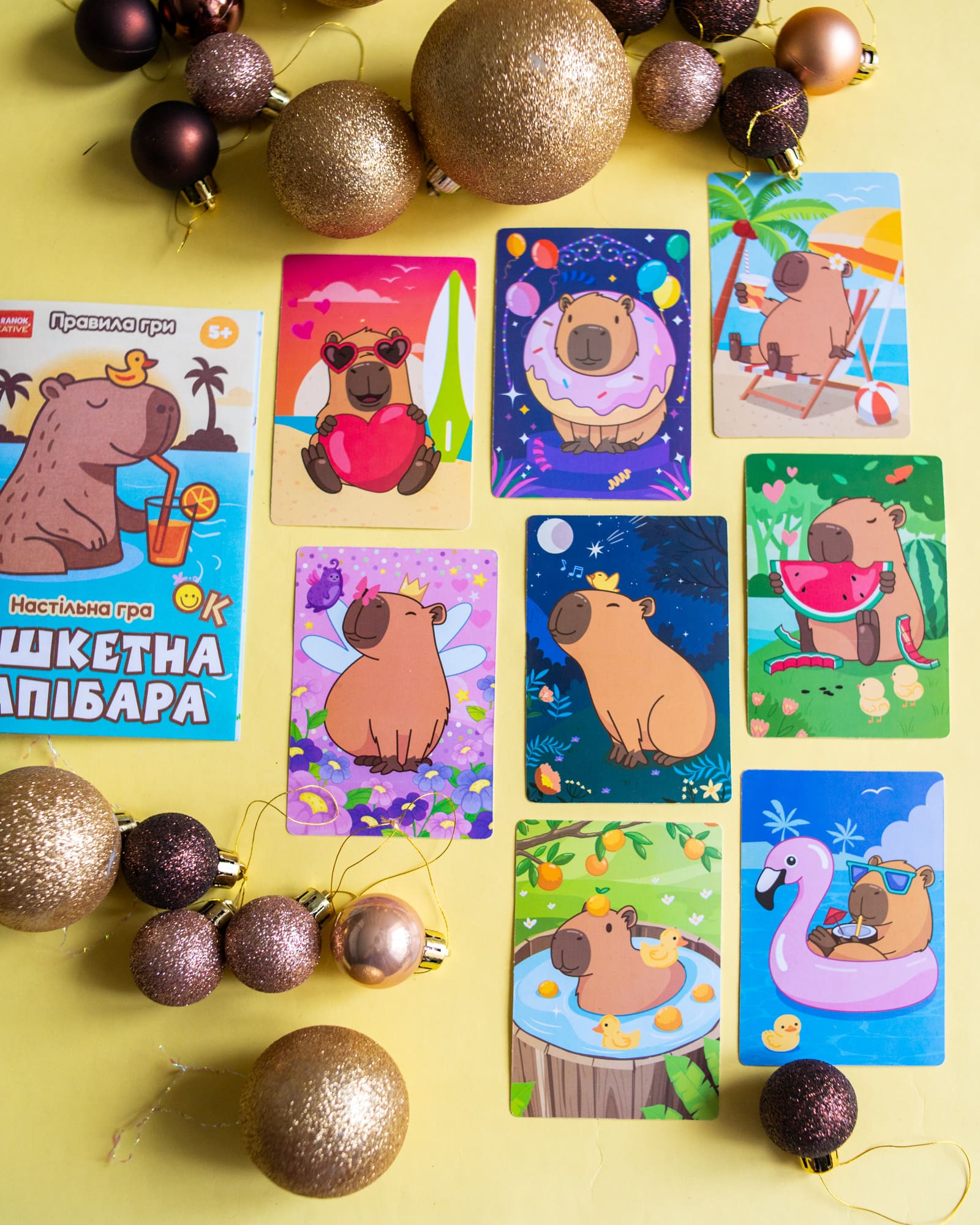 Настільна гра «Бешкетна капібара» - фото Ранок Креатив
