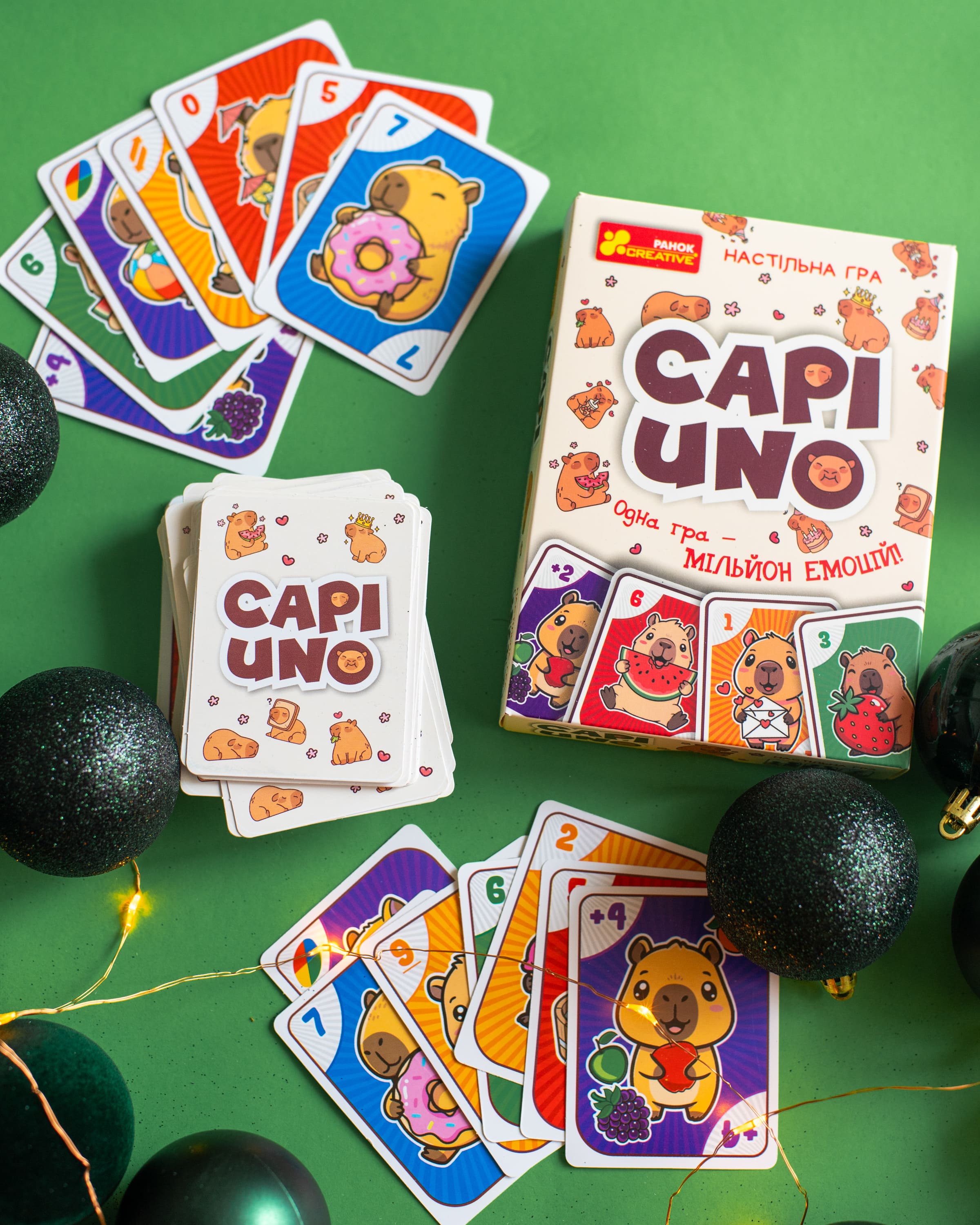 Настільна гра «Капі UNO» - фото Ранок Креатив