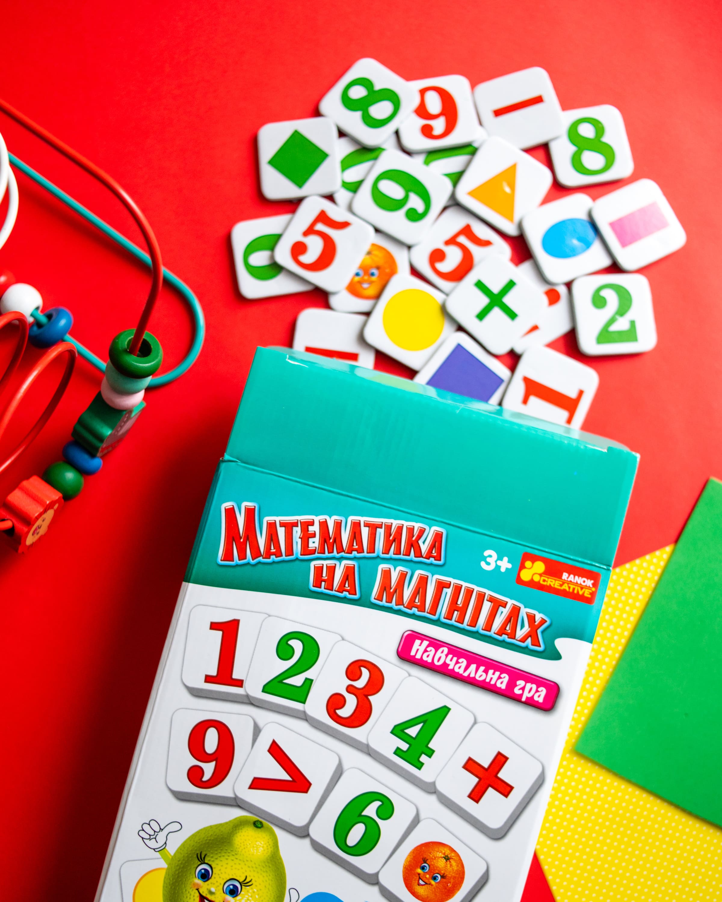 Математика на магнитах — обучающая магнитная игра для детей - фото Ранок Креатив